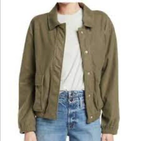 Sanctuary Breezy French Terry Shacket XXL NWOT - Picture 1 of 2